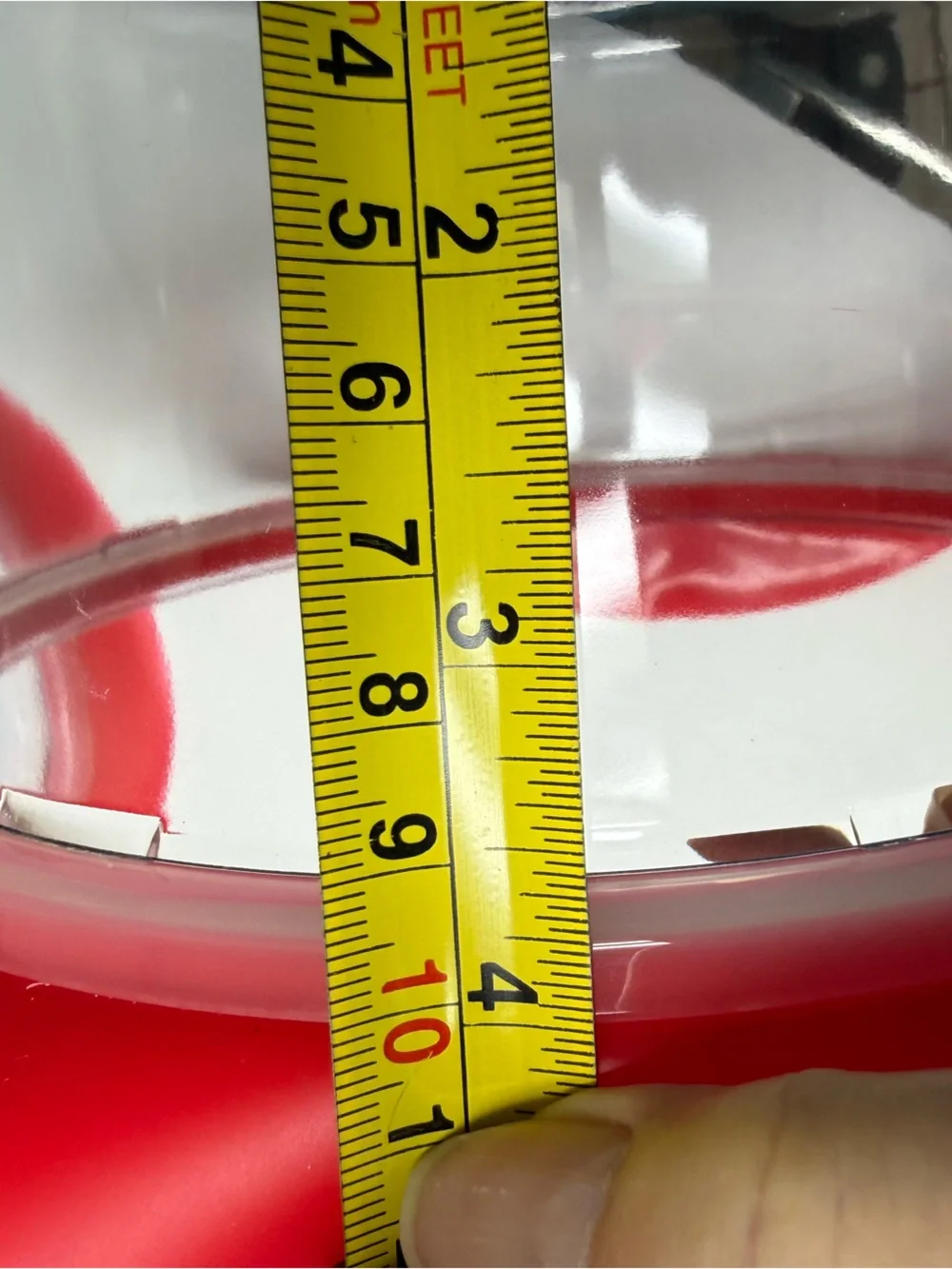 Plate Topper wide plastic lip